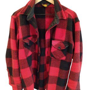 Woolrich Jacket Vintage Red & Black Buffalo